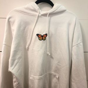 Brandy Melville Christy Butterfly Hoodie
